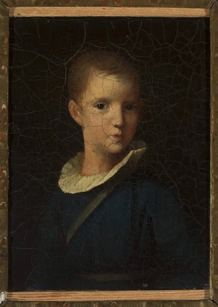 Childhood portrait of Artur Potocki, by Wojciech Stattler
