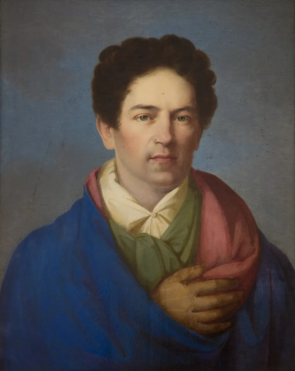 Portrait of Karol Teodor Soczyński, by Wojciech Stattler, oil, 1824