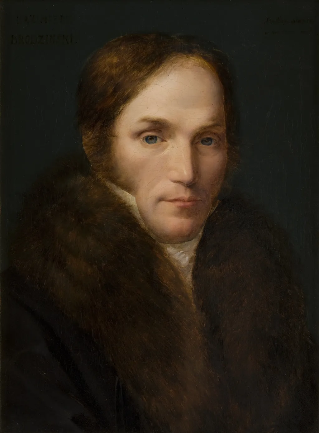 Portrait of Kazimierz Brodziński, by Wojciech Stattler, oil, 1830