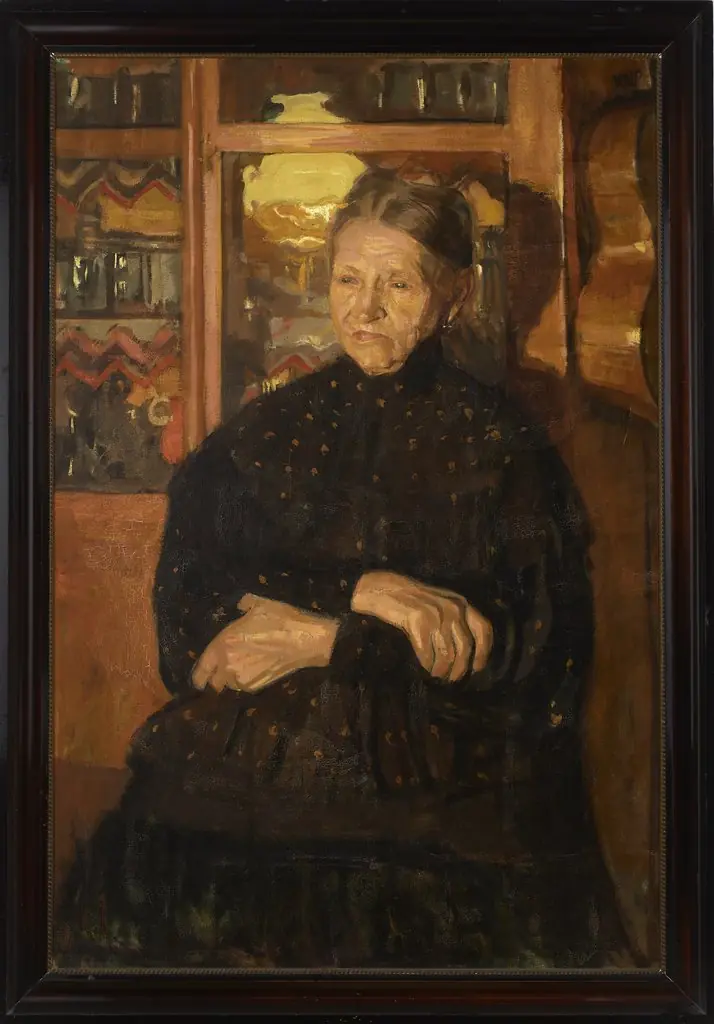 By Lightlamp – Portrait of Artist's Aunt, by Wojciech Weiss