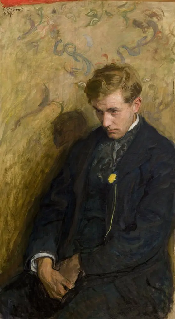 Melancholic, by Wojciech Weiss