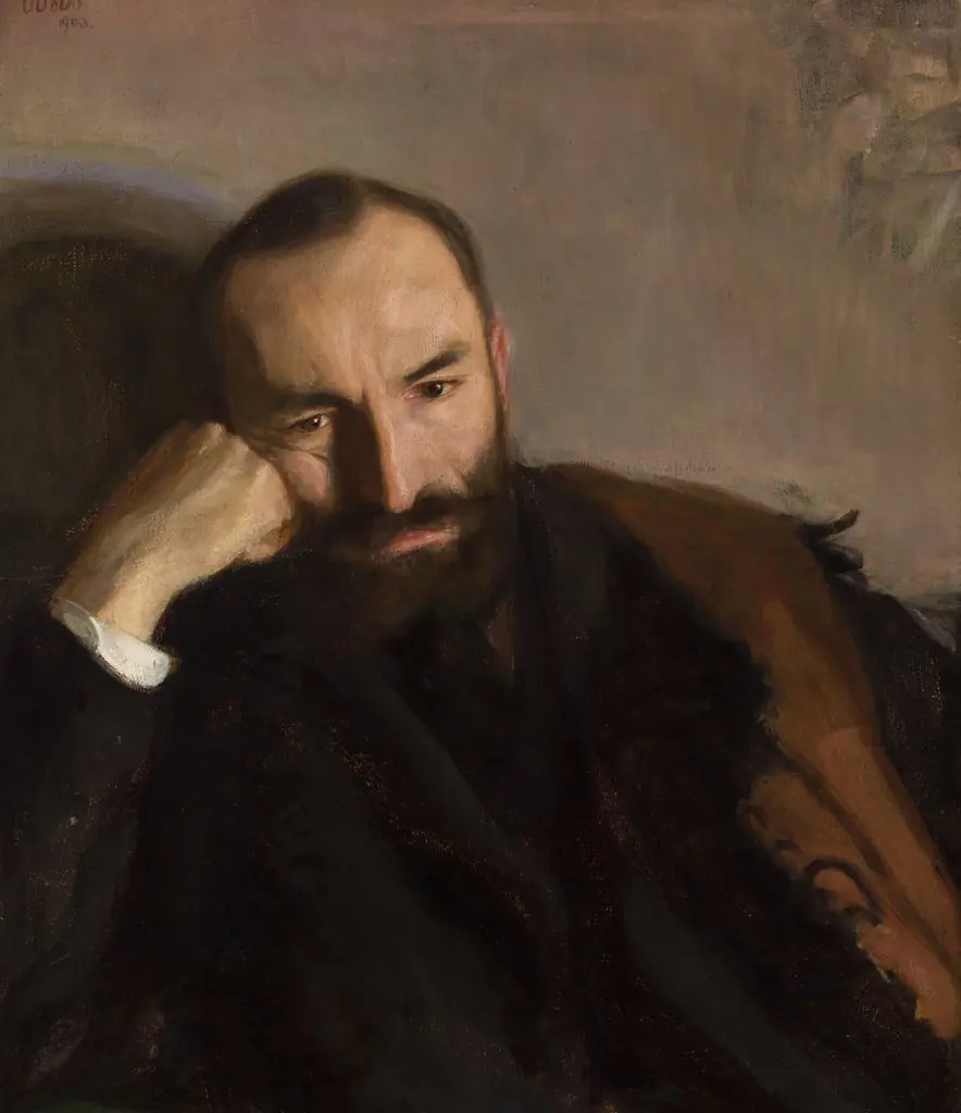 Portrait of Feliks Jasieński, by Wojciech Weiss