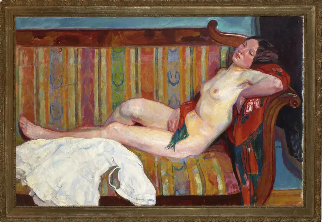 The Model (1911), by Wojciech Weiss