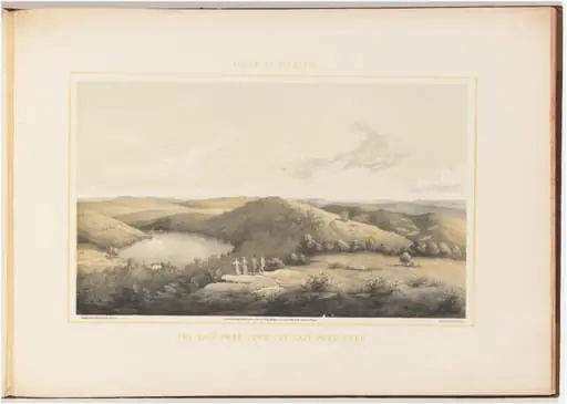 The Salt Pond from the Salt Pond Knob, No. 1, by Woldemar Rau