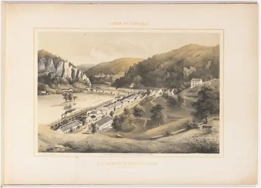 U.S. Armory in Harpers Ferry, by Woldemar Rau