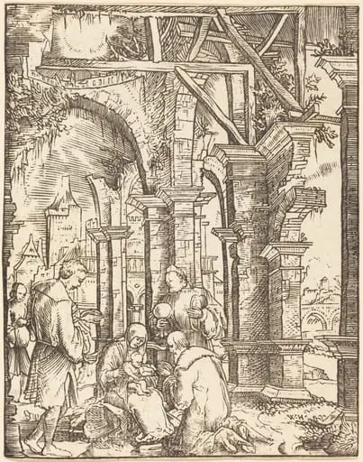 The Adoration of the Magi, by Wolf Huber
