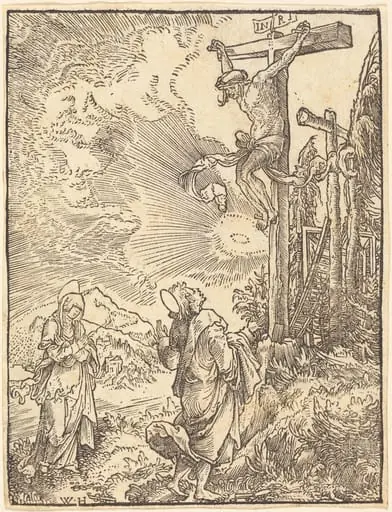 The Crucifixion, by Wolf Huber