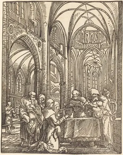 The Presentation in the Temple, by Wolf Huber