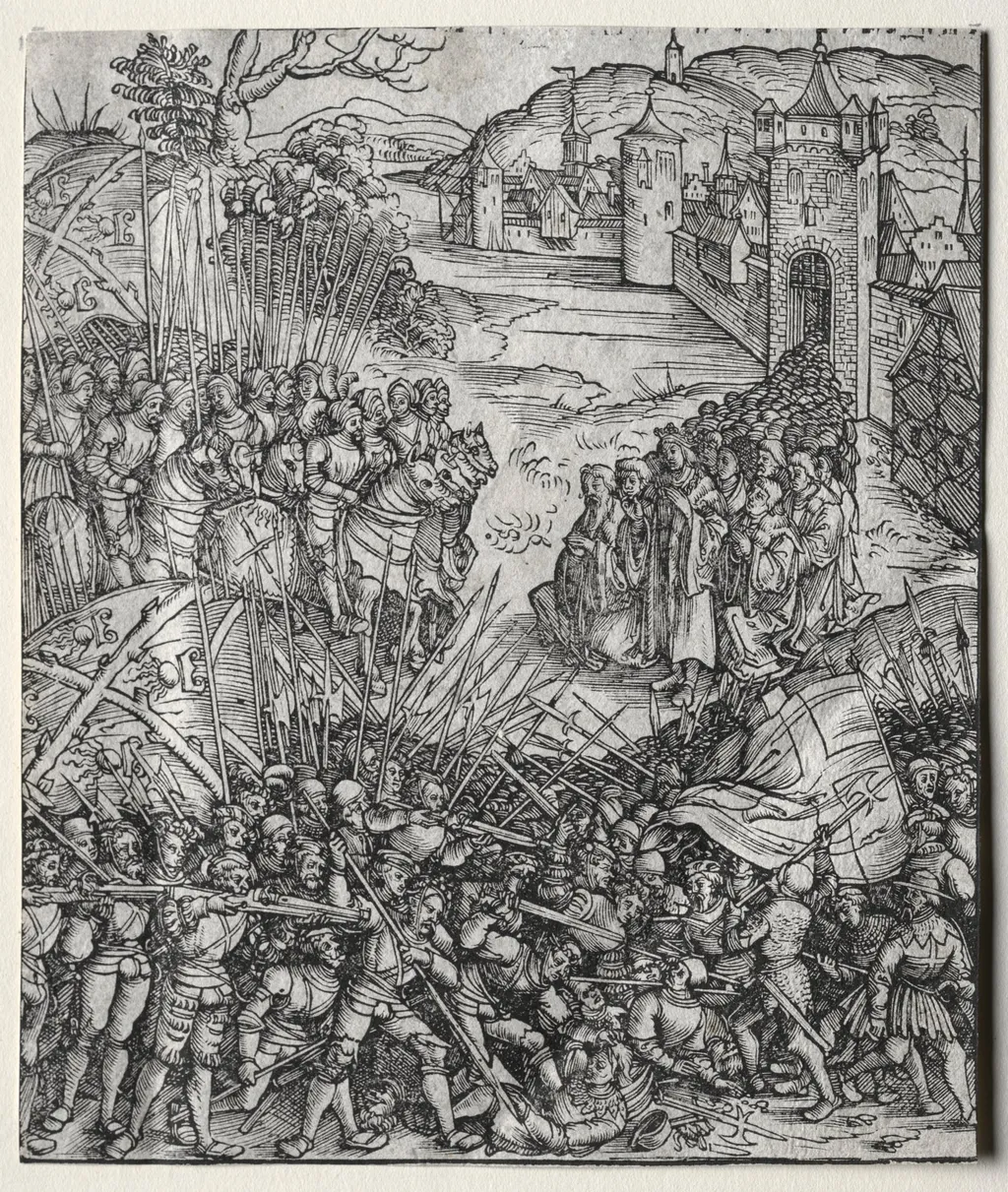 First Flemish Rebellion, by Wolf Traut, 1514