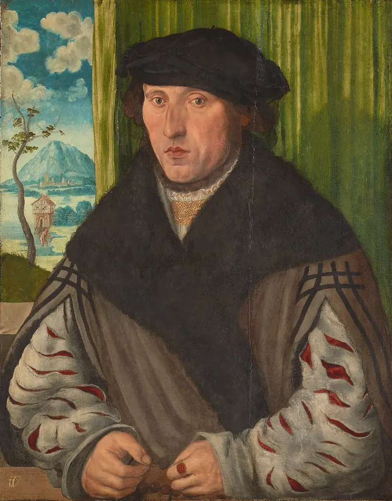 Männliches Bildnis, by Wolf Traut