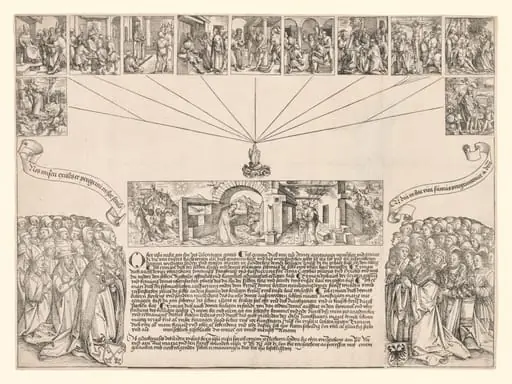 Nativity and Passion of Christ, by Wolf Traut