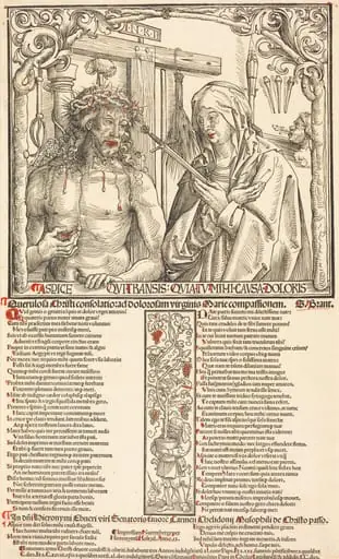 The Man of Sorrows and Mater Dolorosa, by Wolf Traut