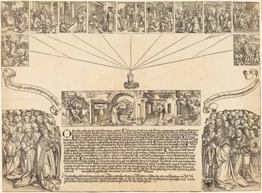 The Nativity and Passion of Christ, by Wolf Traut
