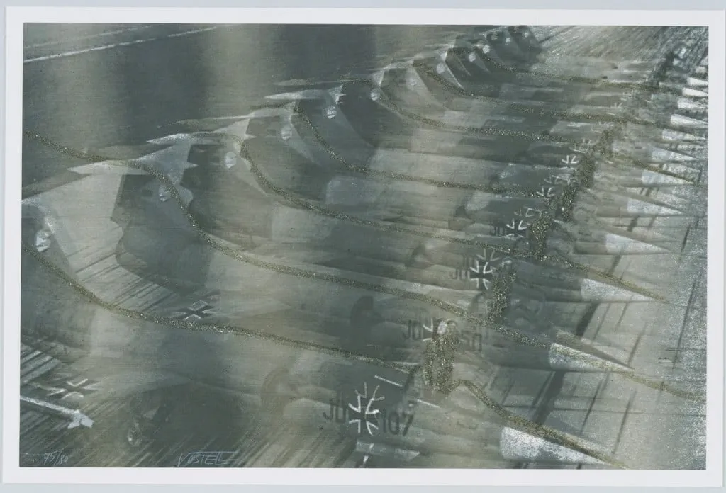 Untitled, by Wolf Vostell, ink, 1967