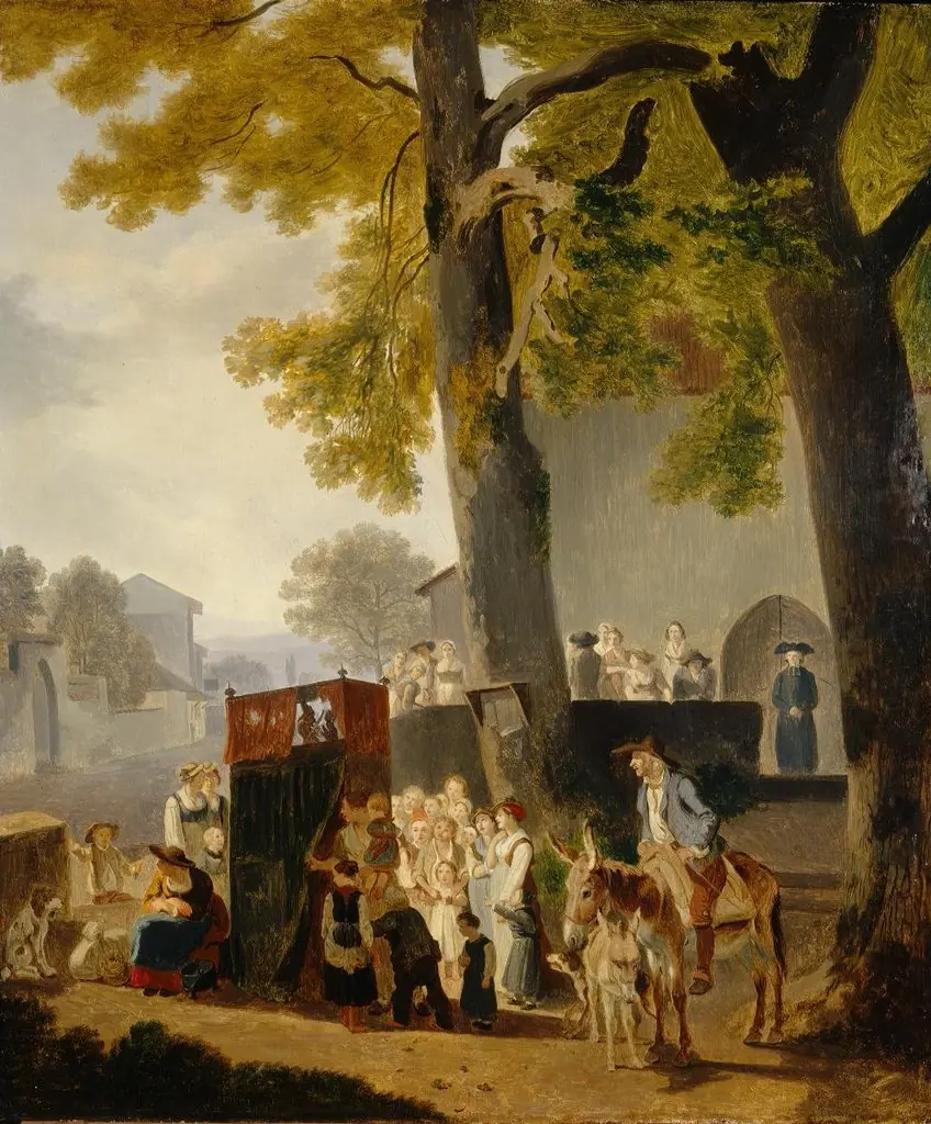 Das Marionettentheater, by Wolfgang Adam Töpffer
