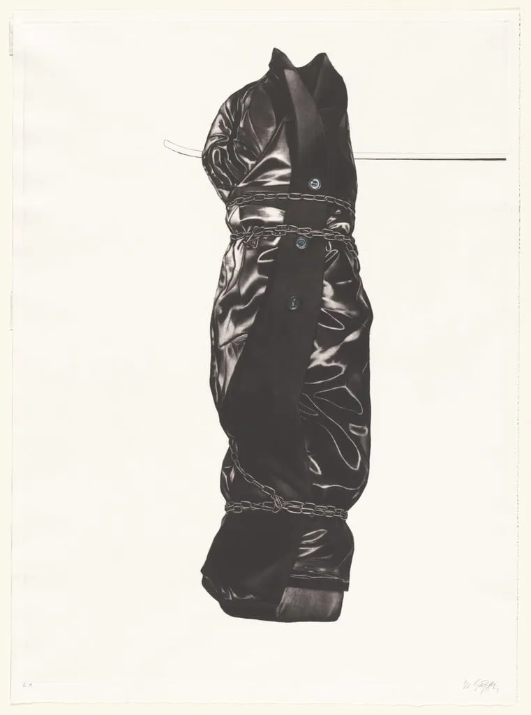 Untitled, by Wolfgang Gäfgen, ink, 1972