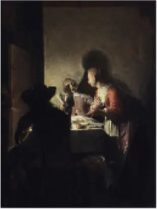 An Evening Meal, by Wolfgang Heimbach