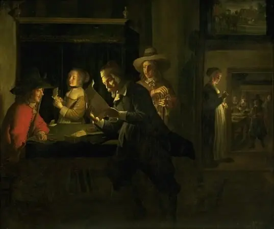 Evening Interior, by Wolfgang Heimbach
