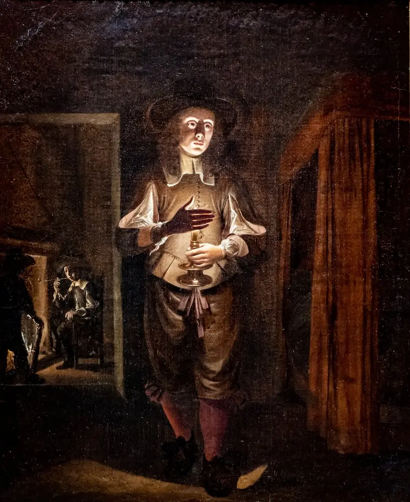 Young Man with a Candle