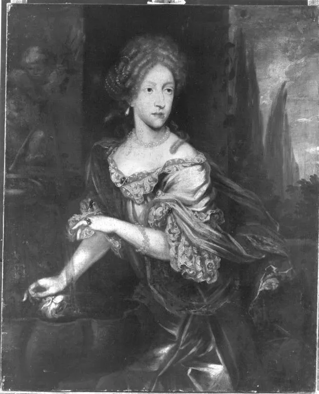 Bildnis Maria Anna, by Wolfgang Ludwig Hopfer, oil, 1692