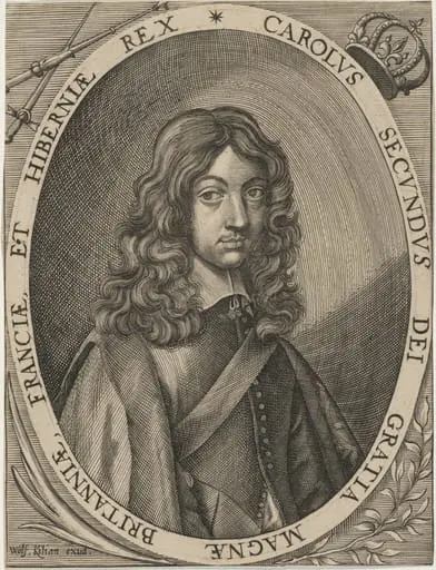 Charles II, by Wolfgang Philipp Kilian