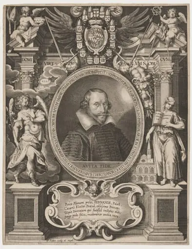 Ferdinand II, Roman Emperor, by Wolfgang Philipp Kilian