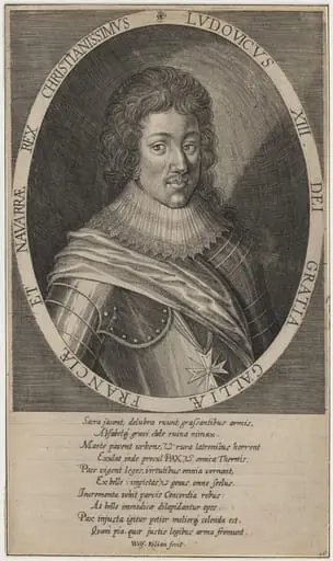 Louis XIII of France, by Wolfgang Philipp Kilian