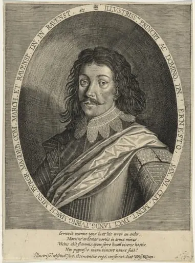 Prince Ernest, Duke of Saxony and Cleves, by Wolfgang Philipp Kilian
