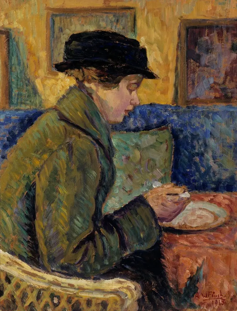 Woman in Profile