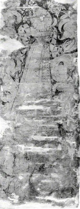 Woman with Rose and Grapes (from Stodmarsh Court, Kent)