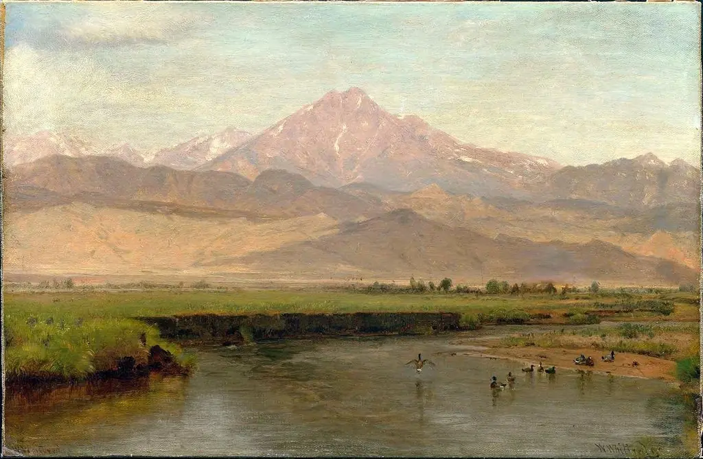 Long's Peak, Colorado, by Worthington Whittredge