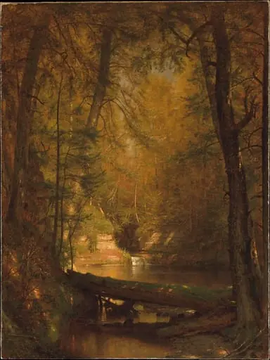 The Trout Pool, by Worthington Whittredge