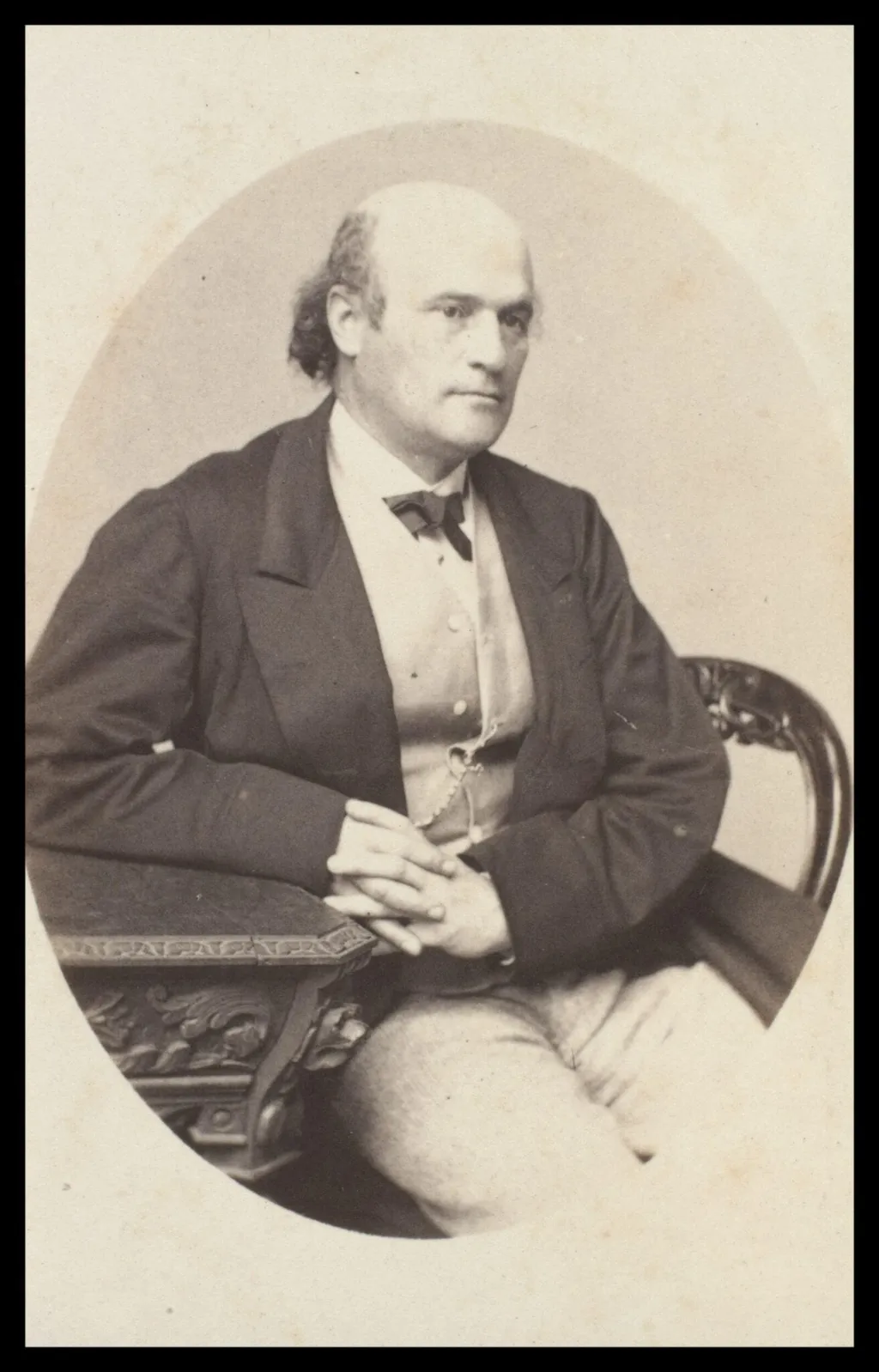 Guy Little Theatrical Photograph, by Worthly Type, photographic, 1850
