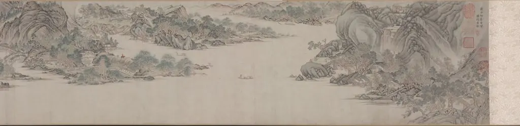 Greeting the Spring, by Wu Bin