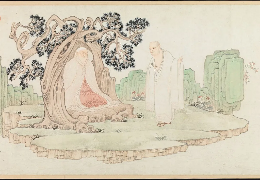 明 吳彬 十六羅漢圖 卷|The Sixteen Luohans, by Wu Bin, ink, 1591