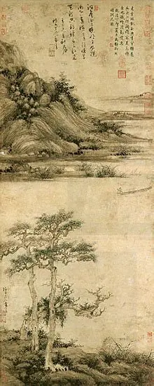 Fishing in Reclusion on Lake Tung-t'ing, by Wu Zhen