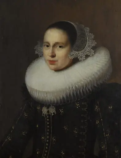 Portrait of Hendrickje Uylenburgh (1600-c. 1682), by Wybrand de Geest