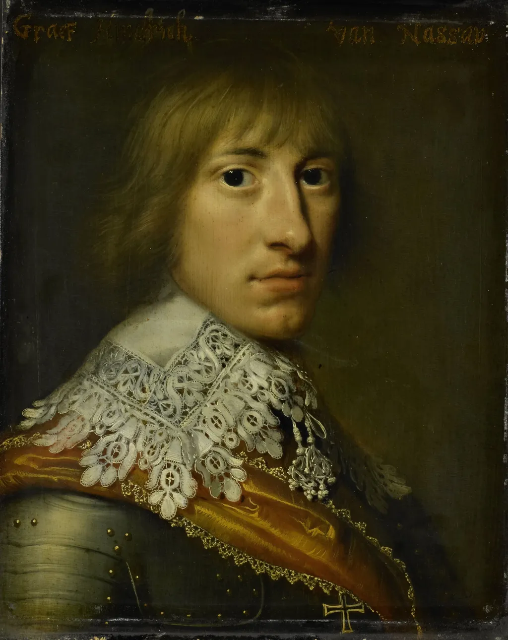 Portrait of Hendrik Casimir I (1612-40), Count of Nassau-Dietz, by Wybrand de Geest, oil, 1632