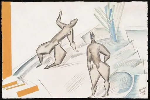 Early Morning, by Wyndham Lewis