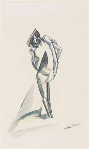 Le Penseur, by Wyndham Lewis