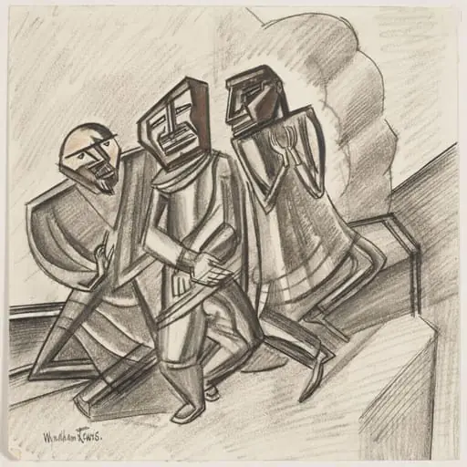 Three Philosophers, by Wyndham Lewis
