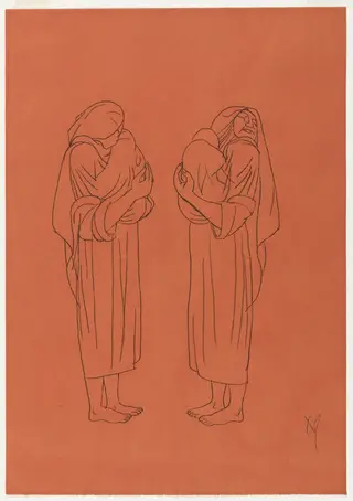 Untitled, by Xavier Guerrero, 1945
