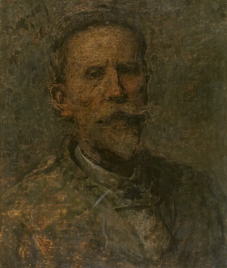 Self Portrait, by Xavier Mellery