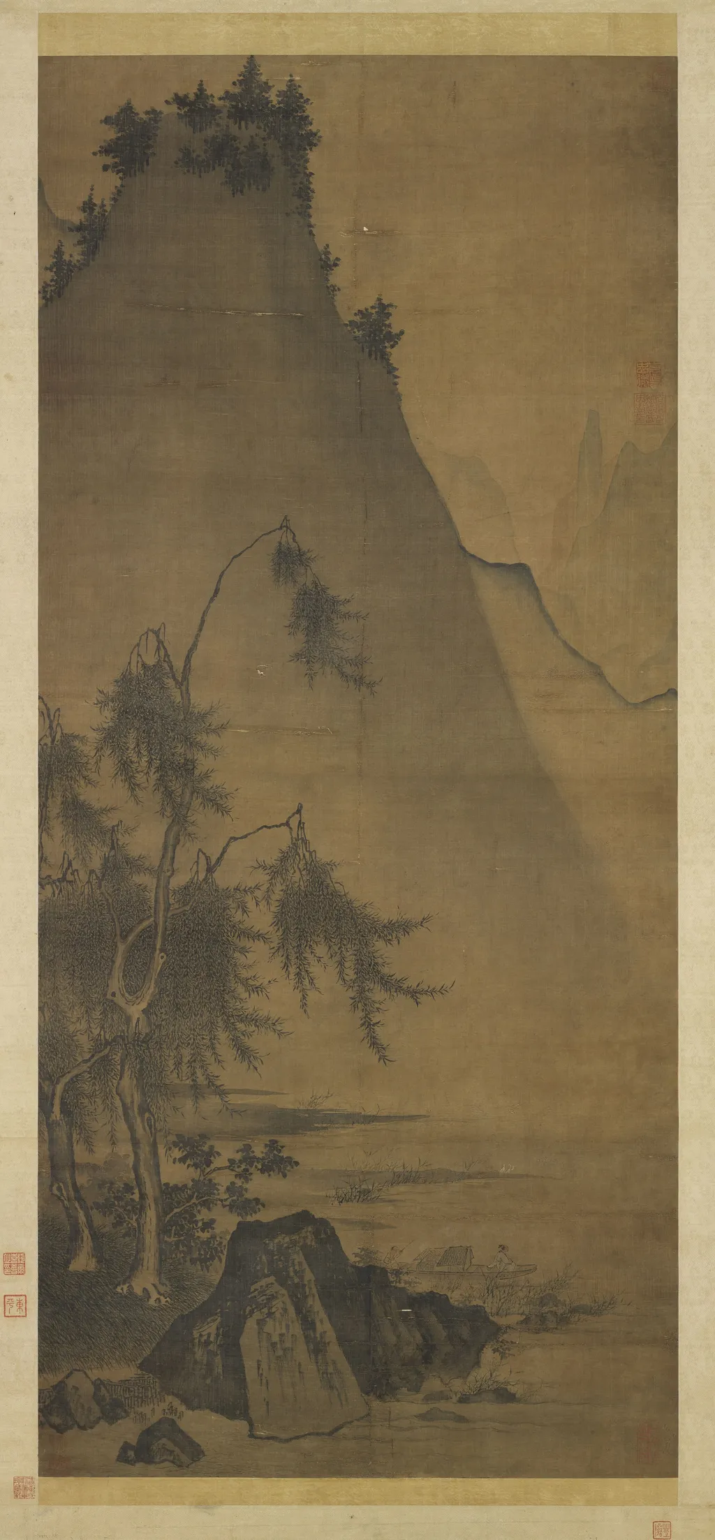 Returning Boat, by Xia Gui, unspecified, 1219