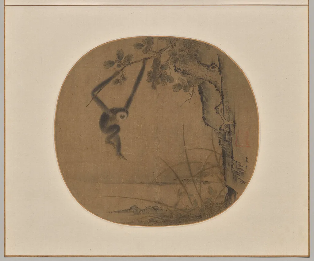 Swinging Gibbon, by Xia Gui, unspecified, 1202