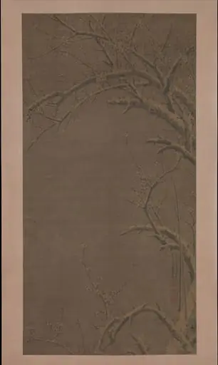 明   徐敬   嵗寒清白圖   軸|The Pure Whiteness of Winter