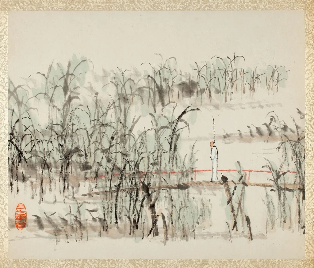 Landscapes for Liu Songfu, by Xugu, unspecified, 1898