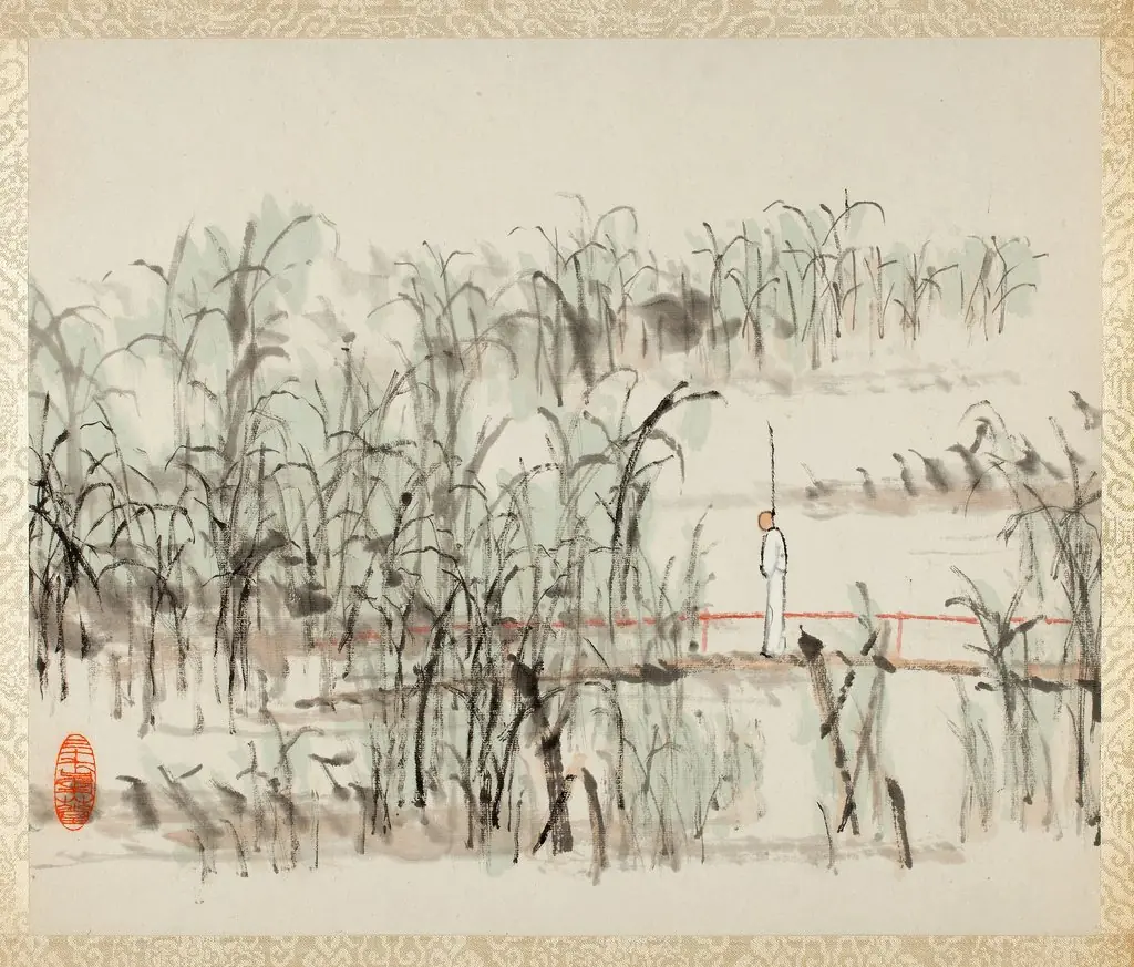Landscapes for Liu Songfu, by Xugu
