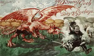 Y Ddraig Goch a Ddyry Gychwyn
