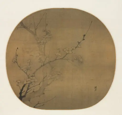 Plum Blossoms in Moonlight, by Yan Hui